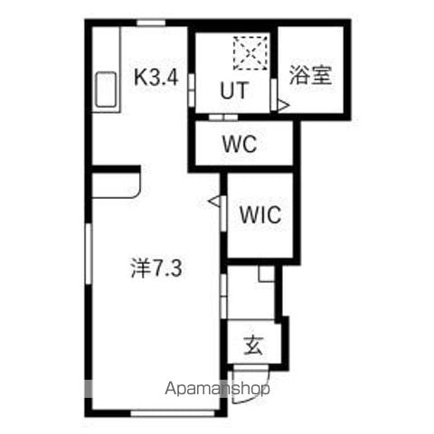 奥羽本線 山形駅 徒歩18分 2階建 新築の間取り写真