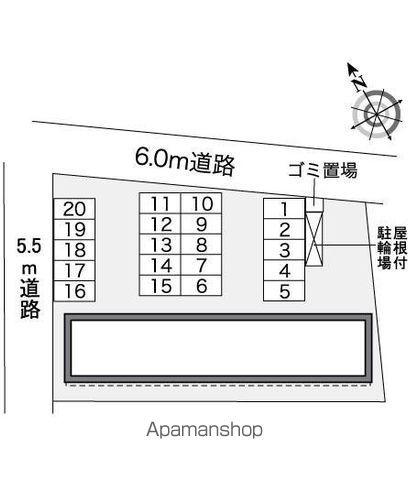 レオパレスリヴェールⅡ 108 ｜ 千葉県東金市家徳160-6（賃貸アパート1K・1階・23.27㎡） その12