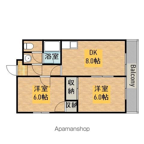 ダイバーシティ鉄砲町の間取り写真