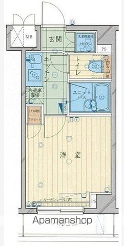 ルーブル中村橋弐番館の間取り写真