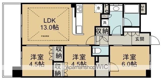 パレステージ本川越の間取り写真
