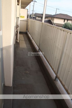 角内マンション[2LDK/65.49m2]のバルコニー