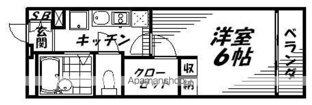 レオパレス一水の間取り写真