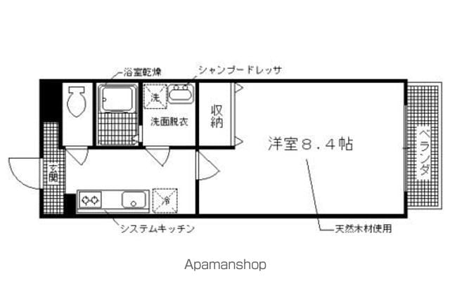 カンタル太秦の間取り写真