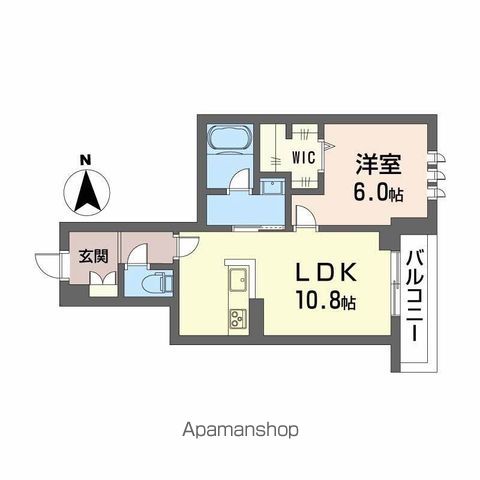 ラ・パルテール旭川 11番館の間取り写真