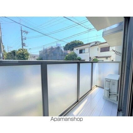 テラス代沢[1K/23.85m2]のバルコニー