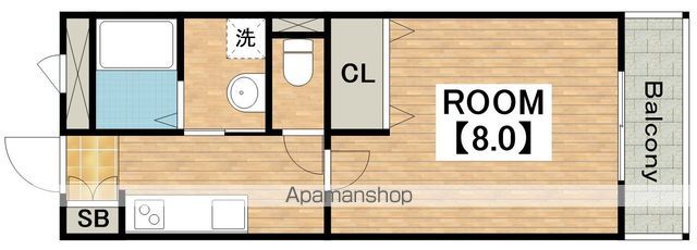 南壱番館の間取り写真