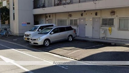 福田コーポ[2DK/35m2]の駐車場