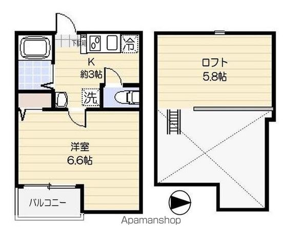 PRIVIA笹塚の間取り写真