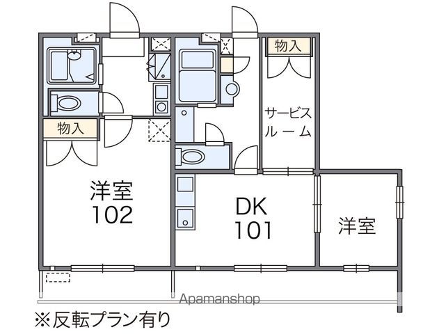 レオパレスOHIの間取り写真