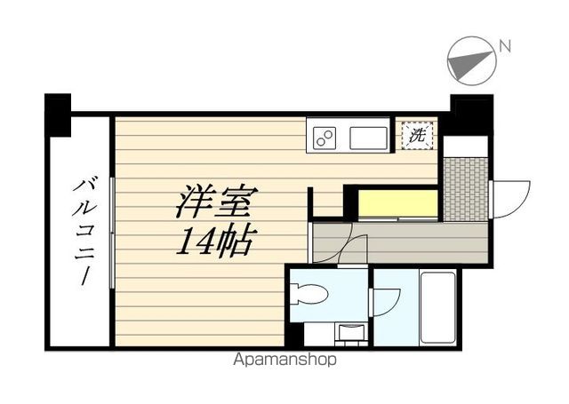 【福岡市東区箱崎のマンションの間取り】