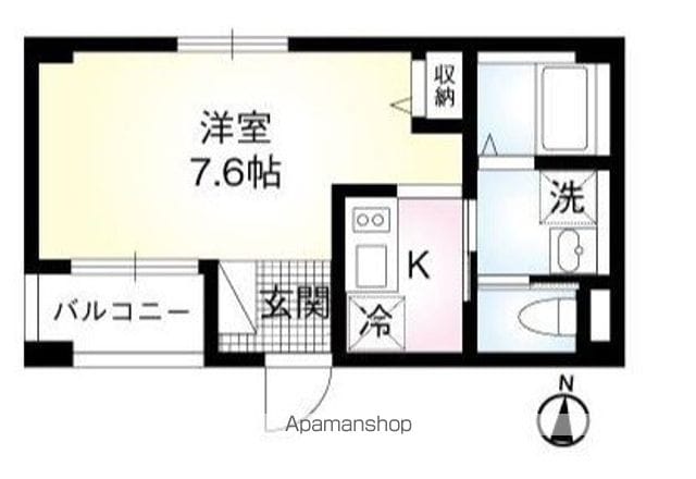 B’CASA TATEKAWAの間取り写真