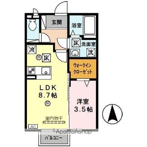 グランディールIIの間取り写真