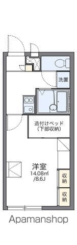 レオパレス東桑山の間取り写真