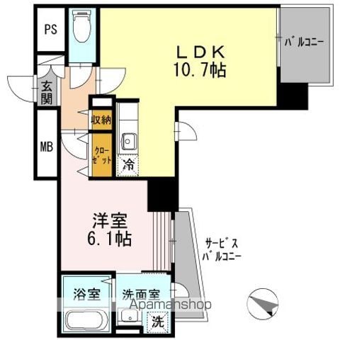 彰文居ＦＲＥＣＯＡ向丘の間取り