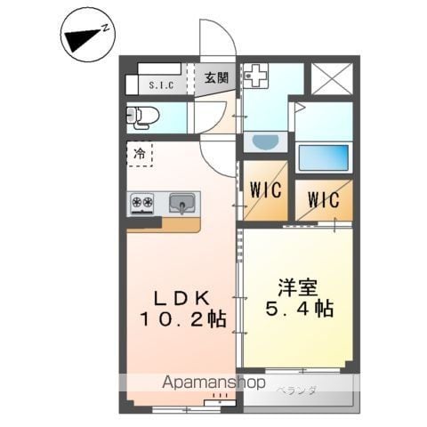 福山市 2階建 築10年の間取り写真
