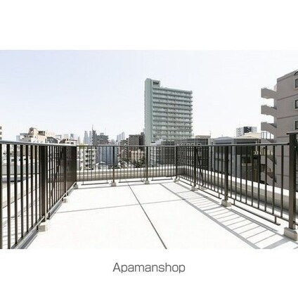 シェル中野弥生町[1K/25.98m2]のバルコニー