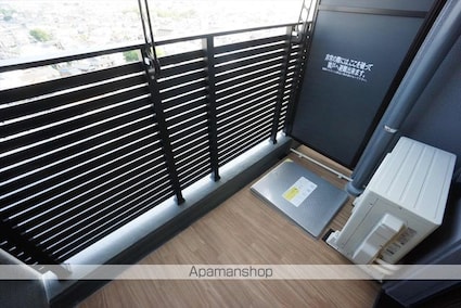 ディアレイシャス名古屋中村公園[1K/26.61m2]のバルコニー