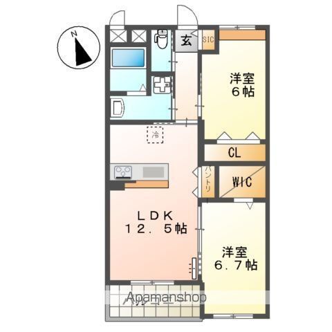 LA MAISON DU RVEの間取り写真