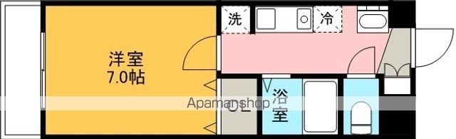 グレースハイム甲陽の間取り写真
