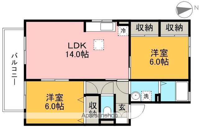 メゾン・テルシャトー　Ａ棟のイメージ