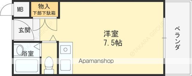 光栄ハイツ芥川の間取り写真