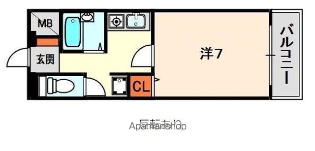 アルファクラージュくずはの間取り写真