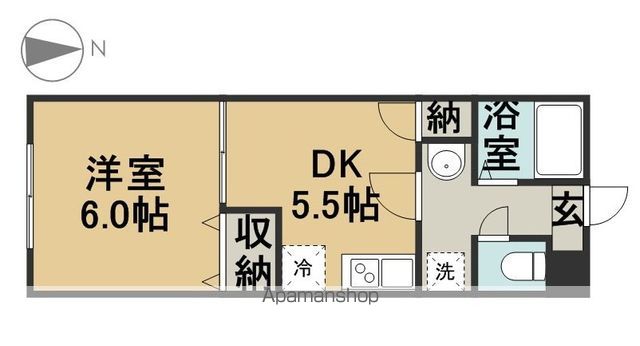 アムール雅の間取り写真