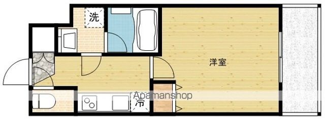 レオンコンフォート難波サウスゲートの間取り写真