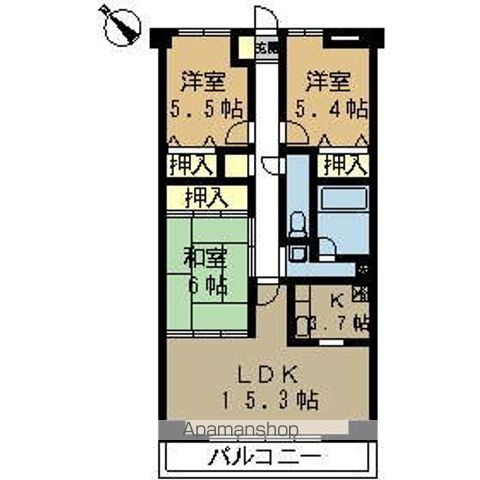 【ＣＡＳＳＩＡ八千代緑が丘の間取り】