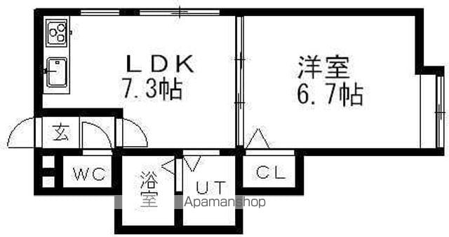 AMAPOLAIIIの間取り写真