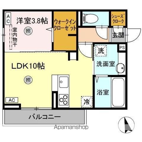 オラシオン A棟の間取り写真