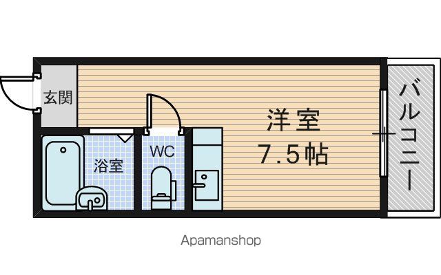 コンフォート豊中リバーサイドIIの間取り写真