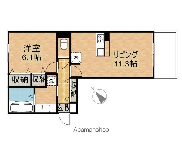ラ ルーチェ一里山の間取り写真