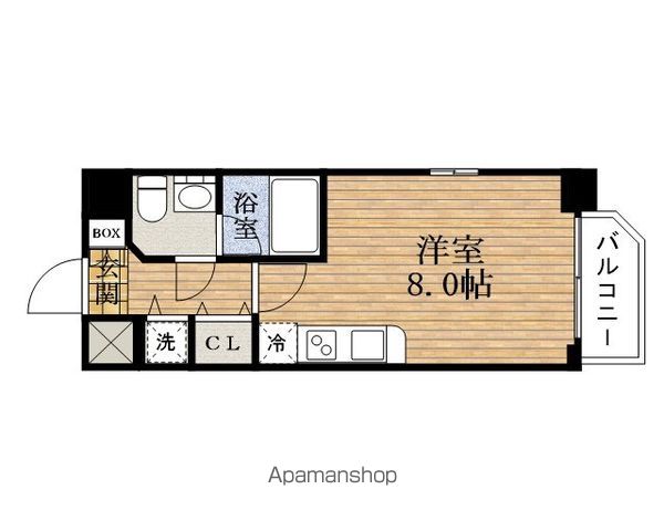 ARDEN京町堀ウエストの間取り写真