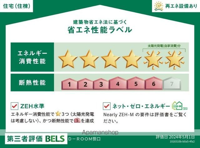 DーROOM笹口の内装写真