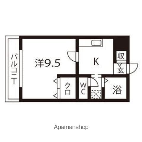 COMODO MOTOYAMAの間取り写真
