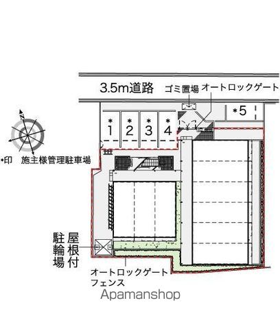 レオパレスエクシブＢ 204 ｜ 千葉県松戸市下矢切85-2（賃貸アパート1K・2階・19.87㎡） その17