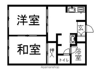 フォーブル加賀野[2K/35m2]のその他内装3