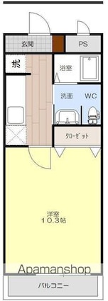 Ｇｏｏｄｙ　ＳＡＮＧＯＹＡ[1K/29.48m2]の間取図