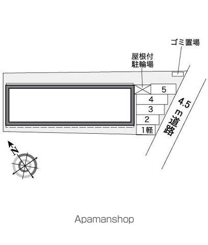 【鎌ケ谷市道野辺中央のアパートの写真】