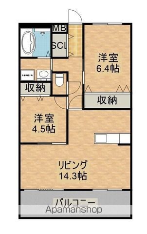 ALTE MEISTER MALAMAの間取り写真
