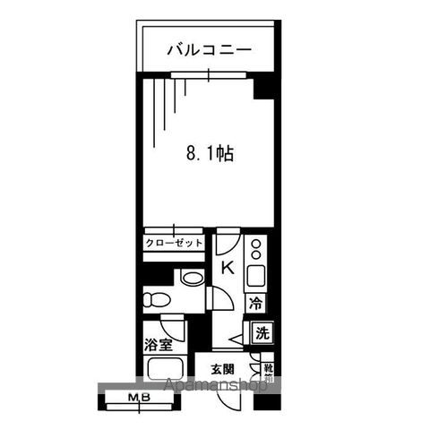 レジディア荻窪の間取り写真