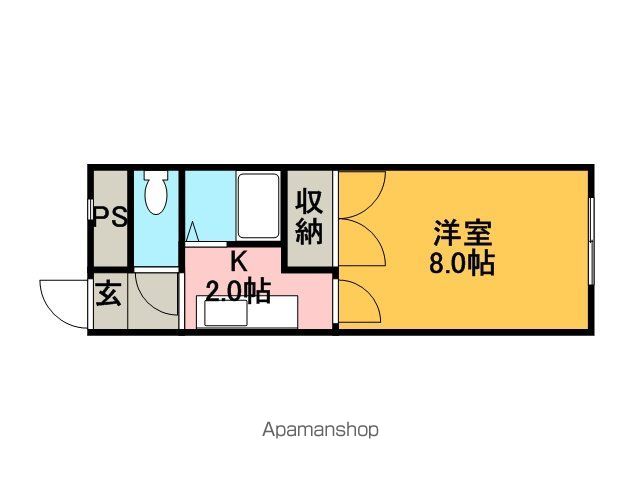 サンロームの間取り写真