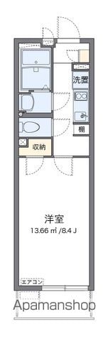 クレイノKANAMEIIの間取り写真
