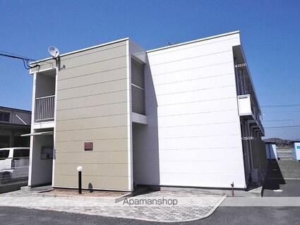 岡山県倉敷市玉島八島[1K/23.18m2]のバルコニー