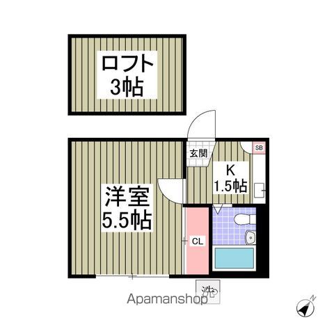 西川口第40レジデンスの間取り写真