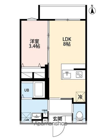 ROBOT HOME 都立家政の間取り写真