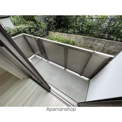 東京都杉並区下井草４丁目[1K/19.16m2]のバルコニー