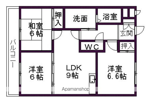 WAVE HOUSEの間取り写真